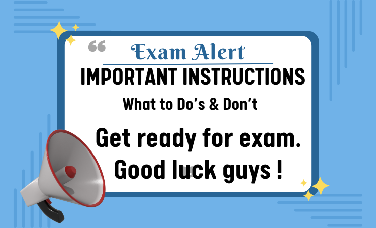 Important Instructions